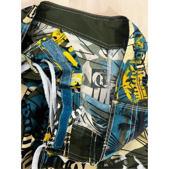Corona Extra Mens Size 30 Board Shorts Swim Trunks Beachwear Cargo Drawstring - Picture 7 of 11